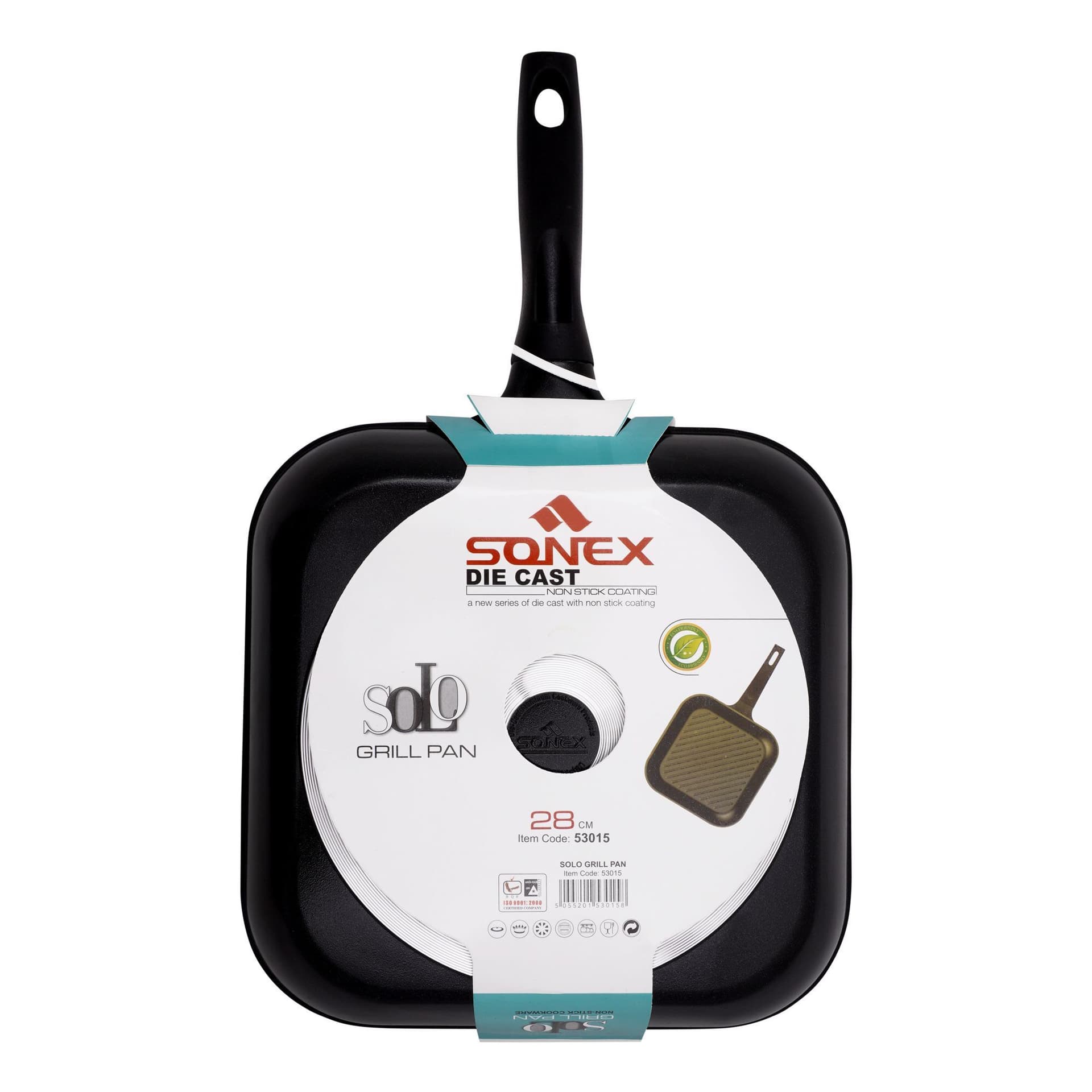 SONEX GRILL PAN (DIE CAST) 28 CM