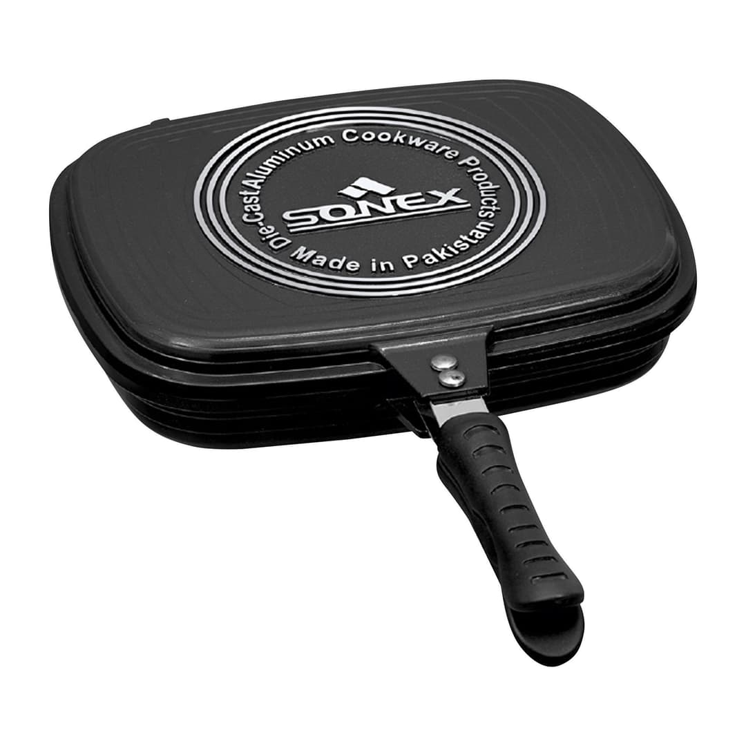 SONEX DOUBLE GRILL PAN 30 CM (DIE CAST)