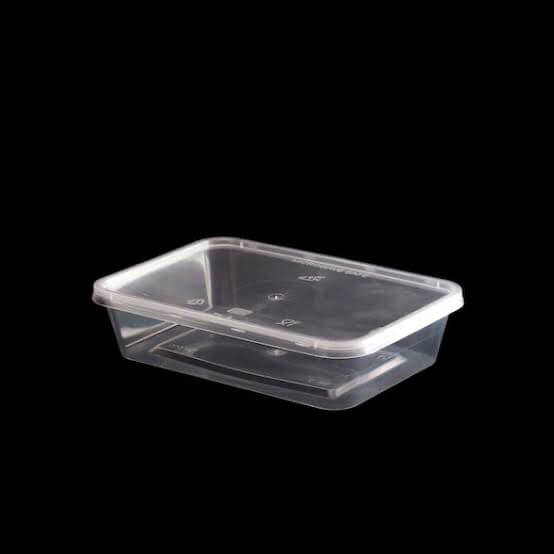 Disposable Container Square 500ml (50pcs)